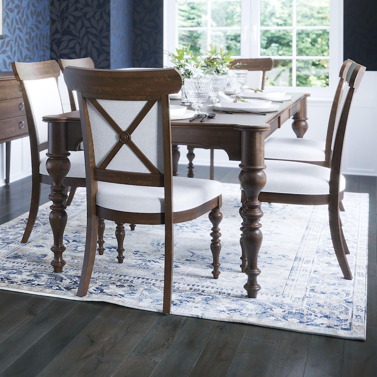 Canadel Classic Rectangular Dining Table Set