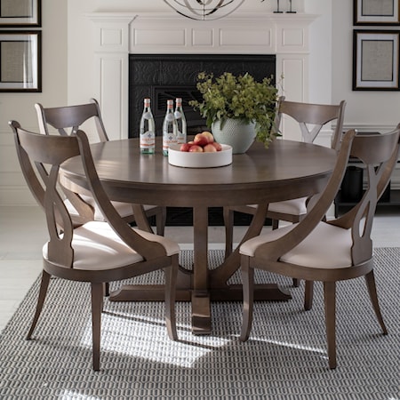 Round Dining Table Set