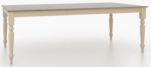 68" Dining Table with Leaf