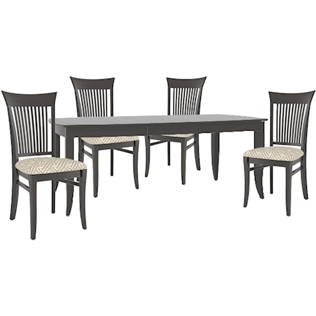 Table And 4 Side Chairs