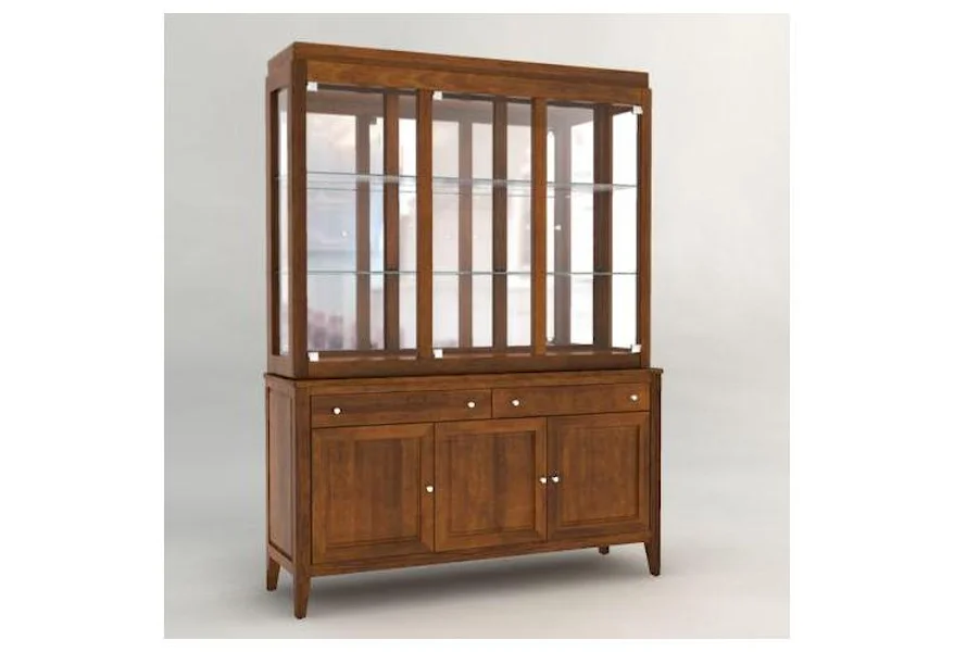 Custom Dining <b>Customizable</b> 60 Inch Hutch & Buffet by Canadel at Steger's Furniture