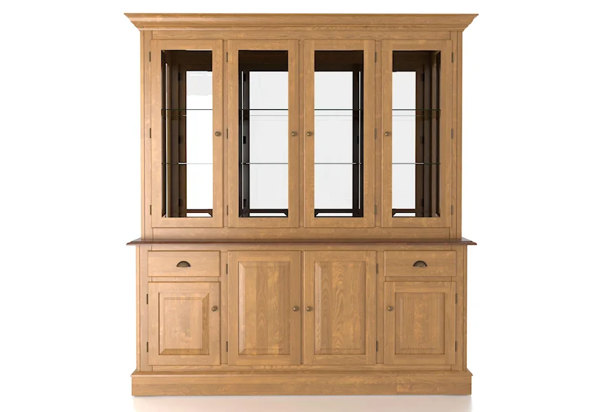 Custom Dining <b>Customizable</b> 72 Inch Hutch & Buffet by Canadel at Steger's Furniture