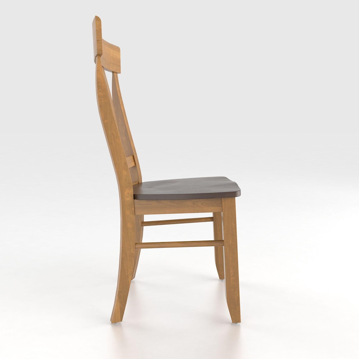 Canadel Custom Dining <b>Customizable</b> Side Chair - Wood Seat