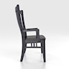 Canadel Custom Dining <b>Customizable</b> Armchair - Wood Seat