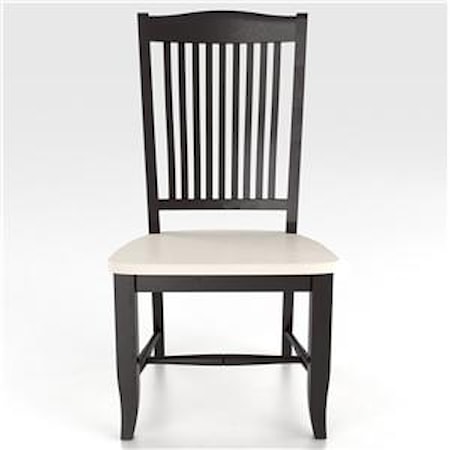 Customizable Side Chair - Wood Seat