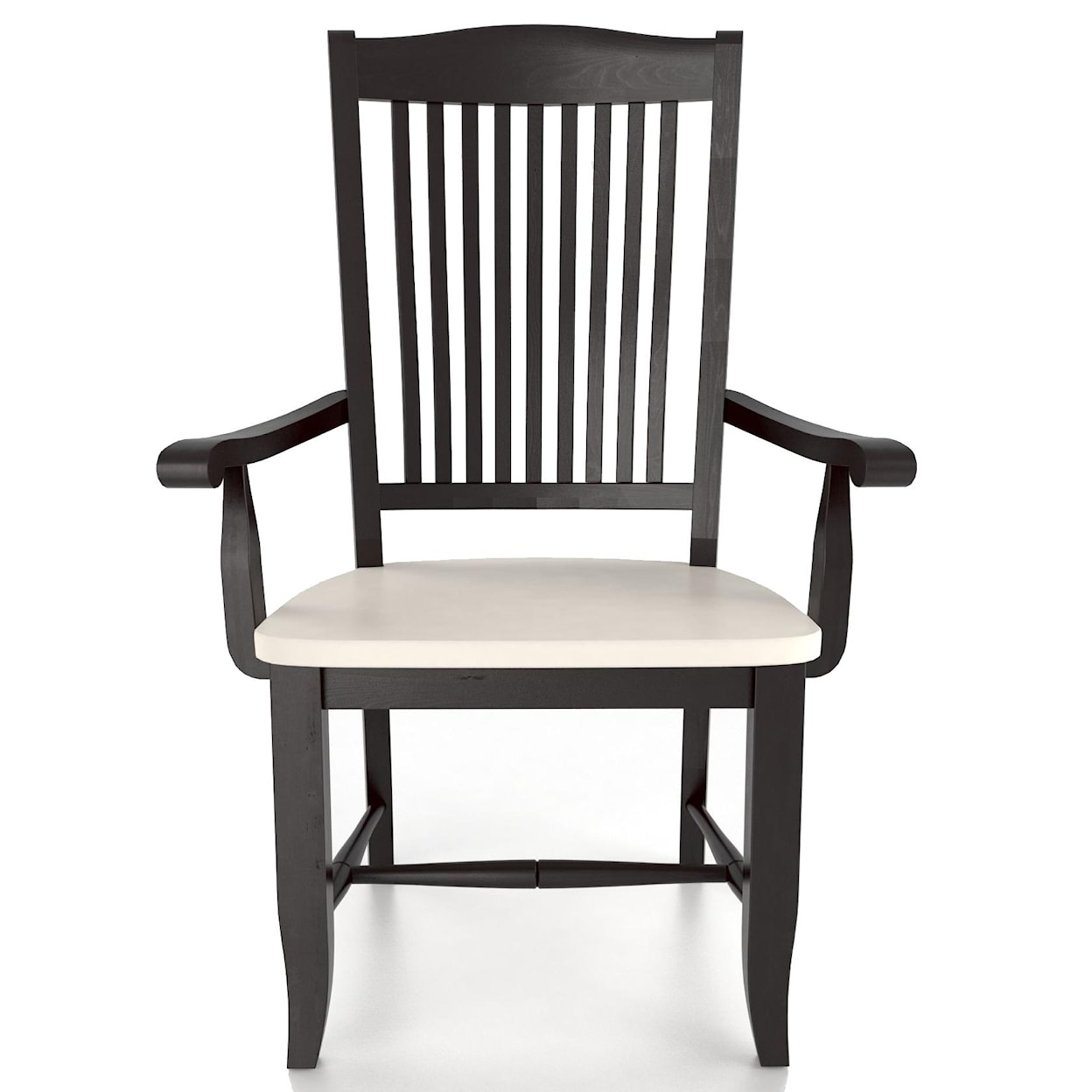 Canadel Custom Dining <b>Customizable</b> Armchair - Wood Seat