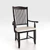 Canadel Custom Dining <b>Customizable</b> Armchair - Wood Seat