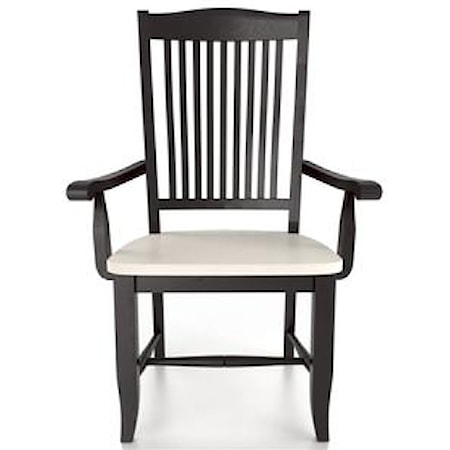 &lt;b&gt;Customizable&lt;/b&gt; Armchair - Wood Seat