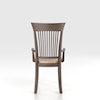 Canadel Custom Dining <b>Customizable</b> Armchair - Wood Seat