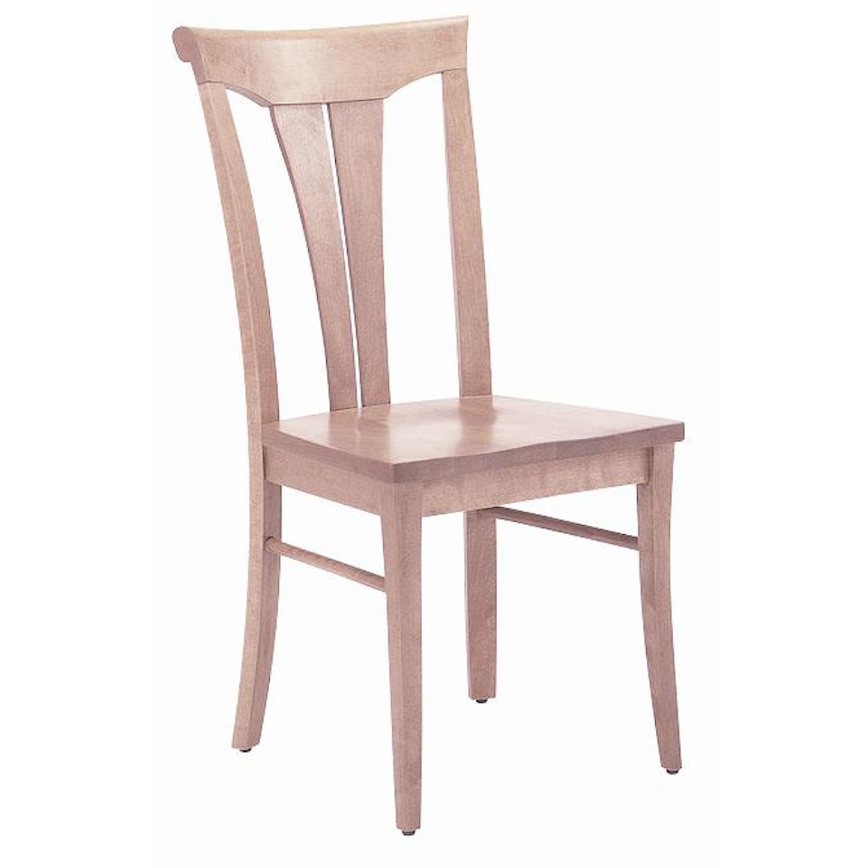 Canadel Custom Dining <b>Customizable</b> Side Chair - Wood Seat