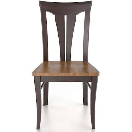 <b>Customizable</b> Side Chair - Wood Seat