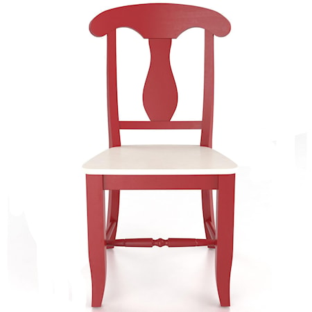 <b>Customizable</b> Side Chair - Wood Seat