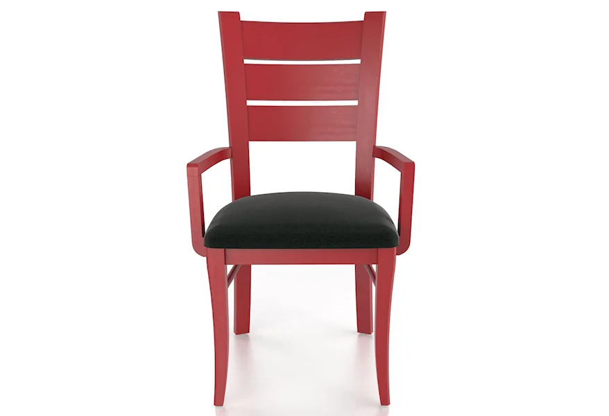 Custom Dining <b>Customizable</b> Upholstered Arm Chair by Canadel at Furniture and ApplianceMart