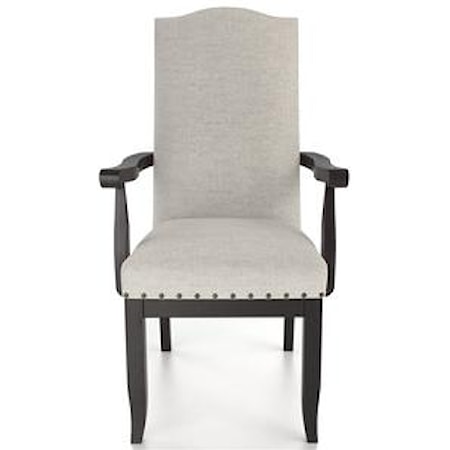 &lt;b&gt;Customizable&lt;/b&gt; Upholstered Arm Chair