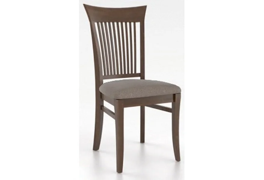 Custom Dining Customizable Upholstered Side Chair by Canadel at Steger's Furniture