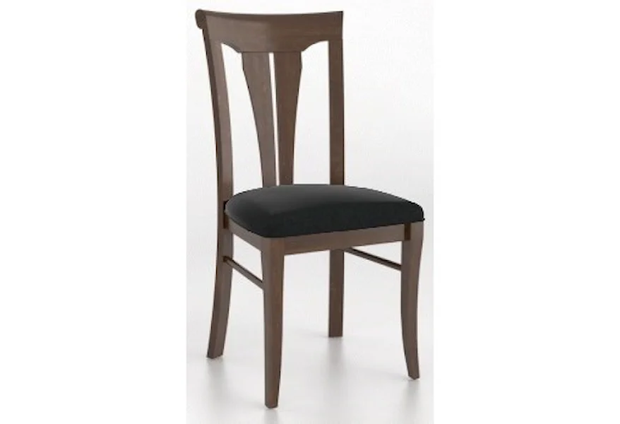 Custom Dining <b>Customizable</b> Upholstered Side Chair by Canadel at Suburban Furniture