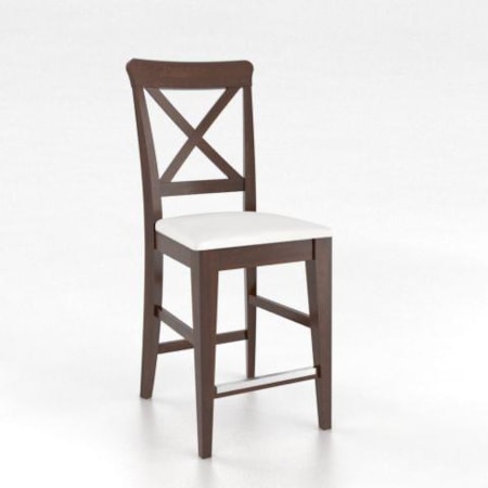 Custom Counter Height Stool