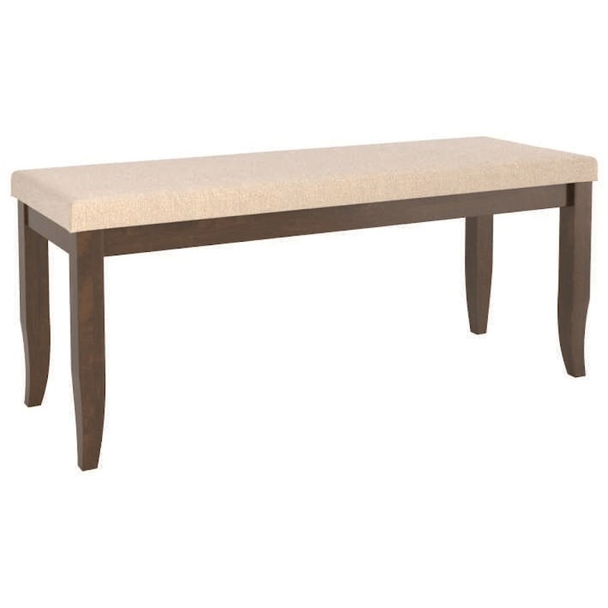 Canadel Core - Custom Dining Customizable Upholstered Bench
