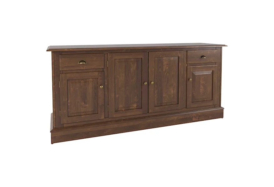 Core - Custom Dining Customizable Buffet by Canadel at Furniture and ApplianceMart