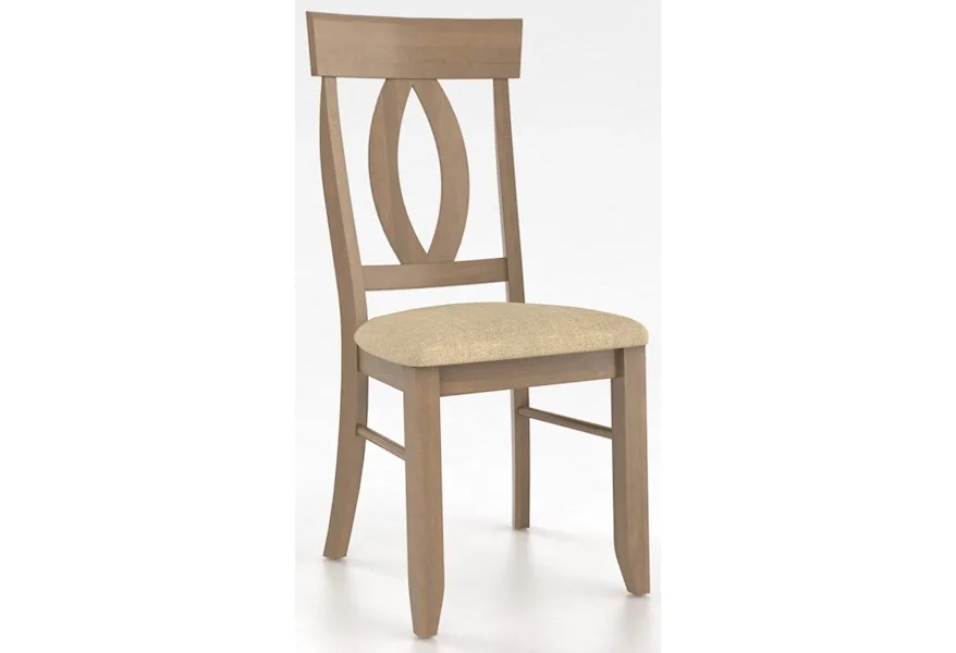 Core - Custom Dining Customizable Side Chair by Canadel at Steger's Furniture & Mattress