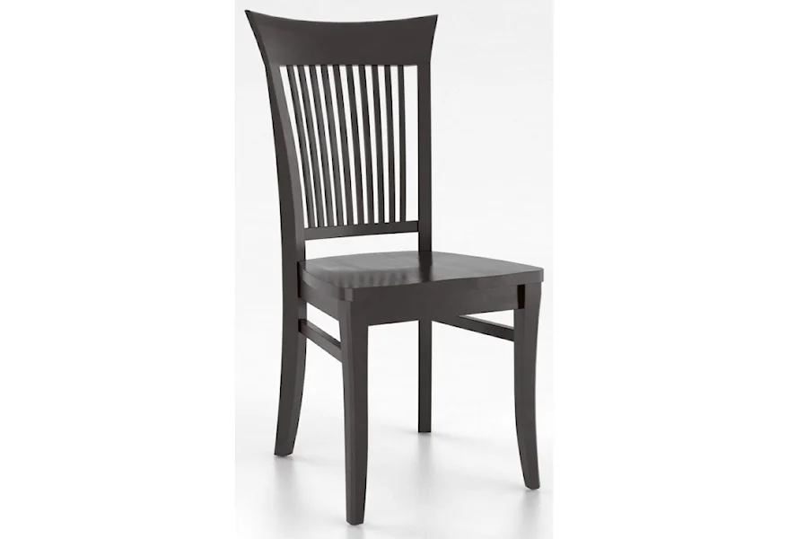 Core - Custom Dining Customizable Dining Side Chair by Canadel at Furniture and ApplianceMart