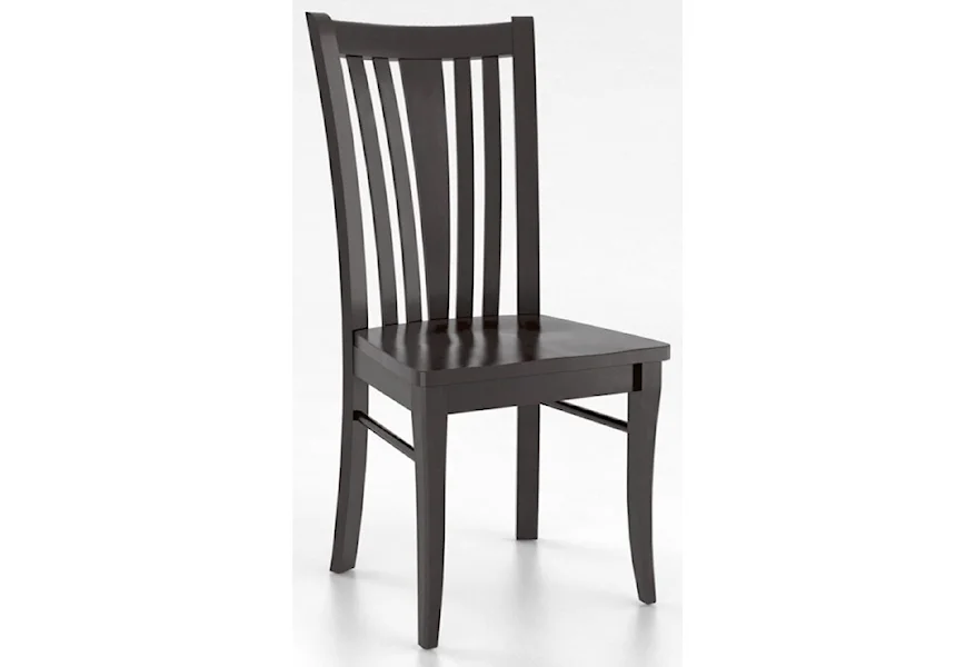 Core - Custom Dining Customizable Dining Side Chair by Canadel at Steger's Furniture & Mattress