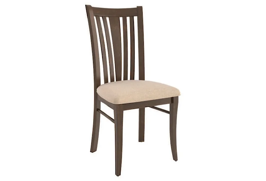 Core - Custom Dining Customizable Dining Side Chair by Canadel at Dinette Depot