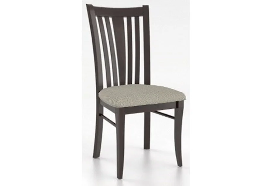 Core - Custom Dining Customizable Dining Side Chair by Canadel at Furniture and ApplianceMart