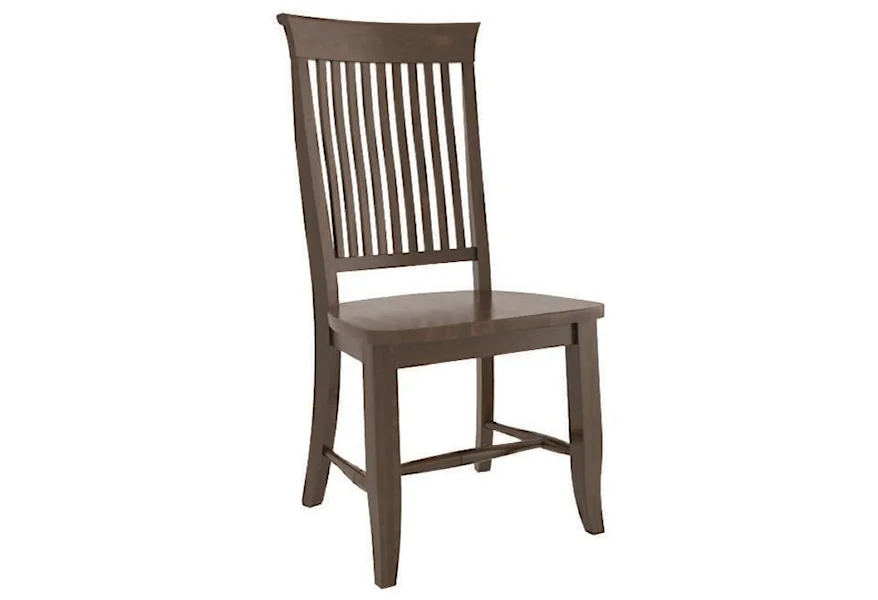 Core - Custom Dining Customizable Side Chair by Canadel at Steger's Furniture