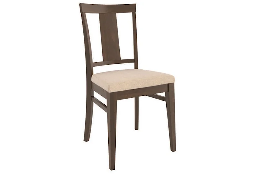 Core - Custom Dining Customizable Upholstered Side Chair by Canadel at Furniture and ApplianceMart