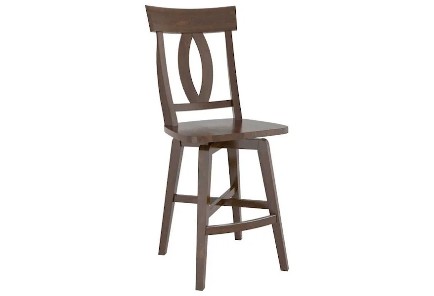 Core - Custom Dining Customizable Counter Stool by Canadel at Steger's Furniture