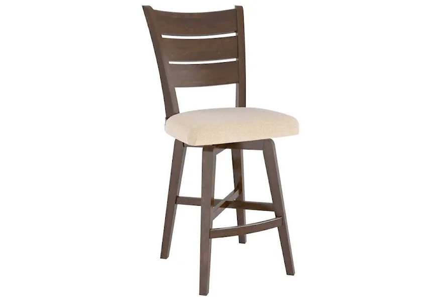 Core - Custom Dining Customizable Counter Stool by Canadel at Steger's Furniture & Mattress