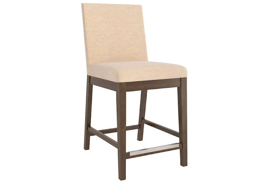 Core - Custom Dining Customizable Upholstered Counter Stool by Canadel at Steger's Furniture & Mattress