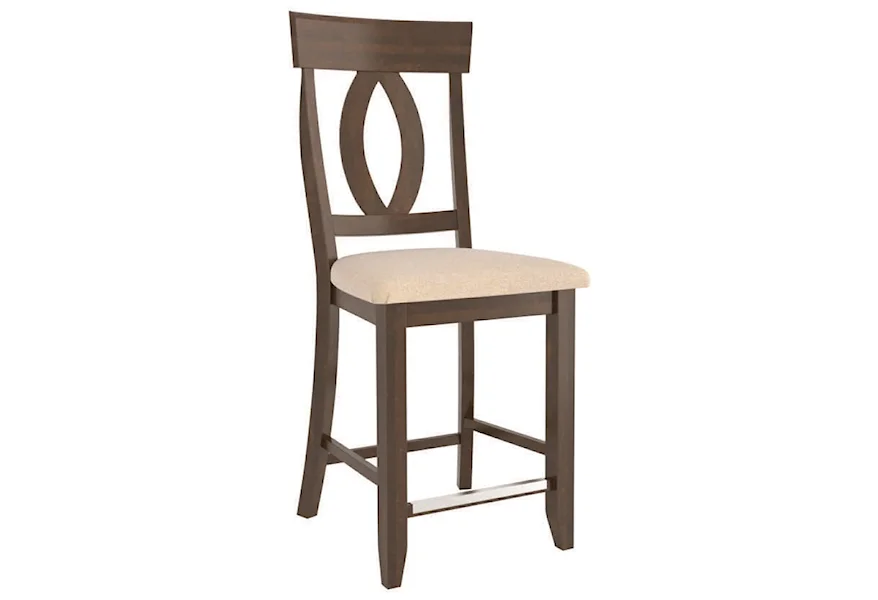 Core - Custom Dining Customizable Counter Stool by Canadel at Dinette Depot