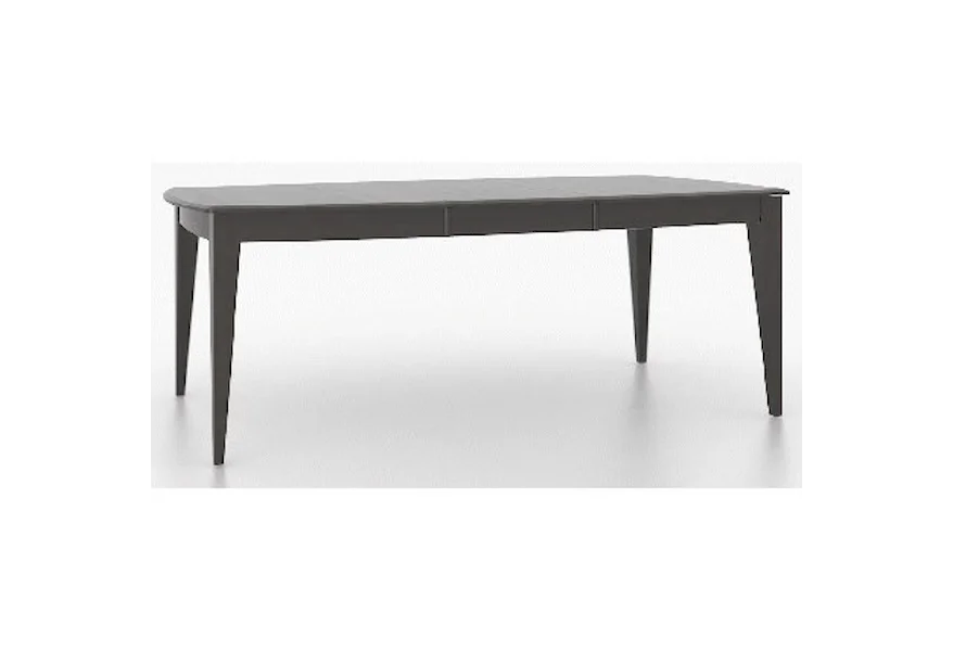 Core - Custom Dining Customizable Boat Shape Table by Canadel at Williams & Kay