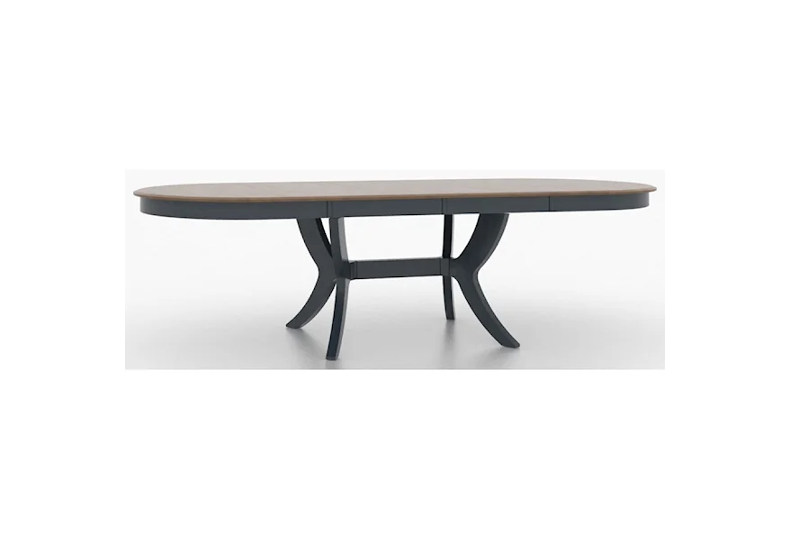 Core - Custom Dining Customizable Dining Table by Canadel at Dinette Depot