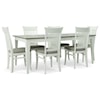 Canadel Core - Custom Dining Dining Table and 6 Chair Set