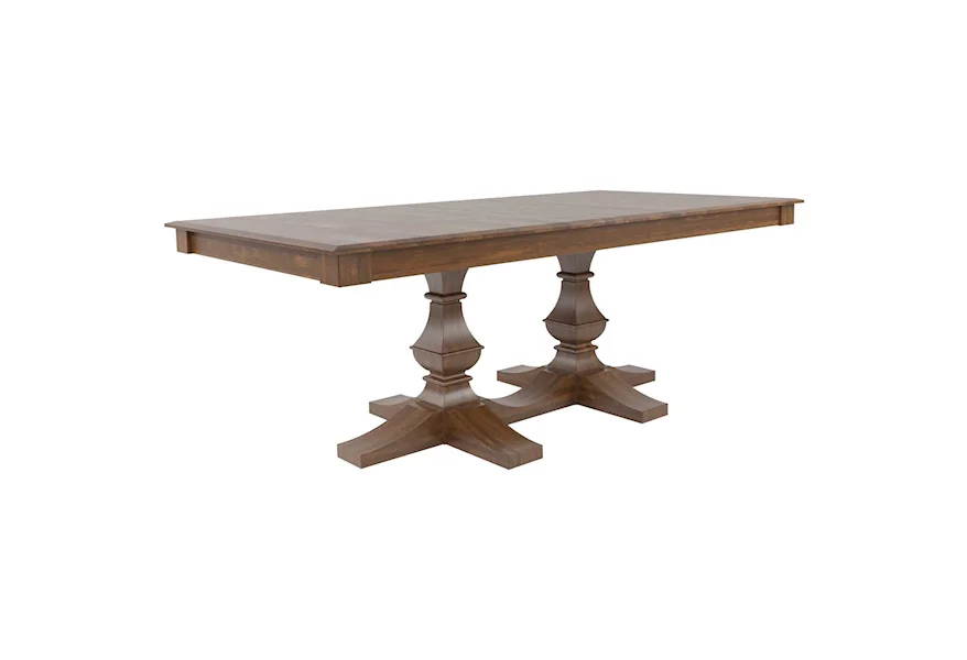 Core - Custom Dining Customizable Rectangular Dining Table by Canadel at Dinette Depot
