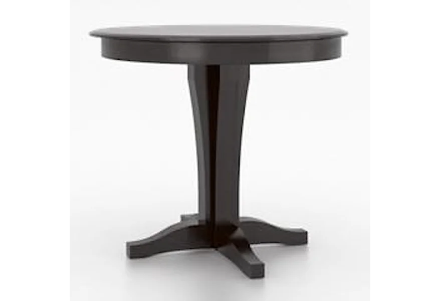 Core - Custom Dining Customizable Round Counter Table by Canadel at Steger's Furniture