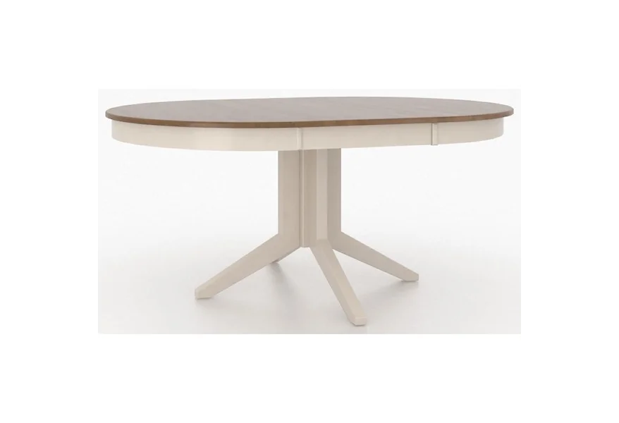 Core - Custom Dining Customizable Dining Table by Canadel at Johnny Janosik