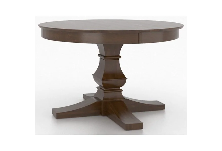 Core - Custom Dining Customizable Round Table by Canadel at Johnny Janosik