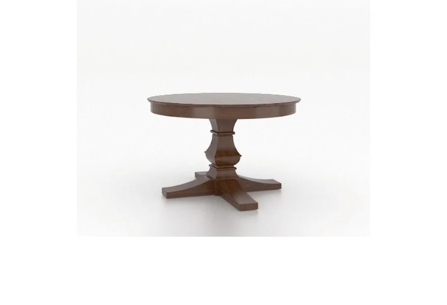 Core - Custom Dining Customizable Round Dining Table by Canadel at Dinette Depot