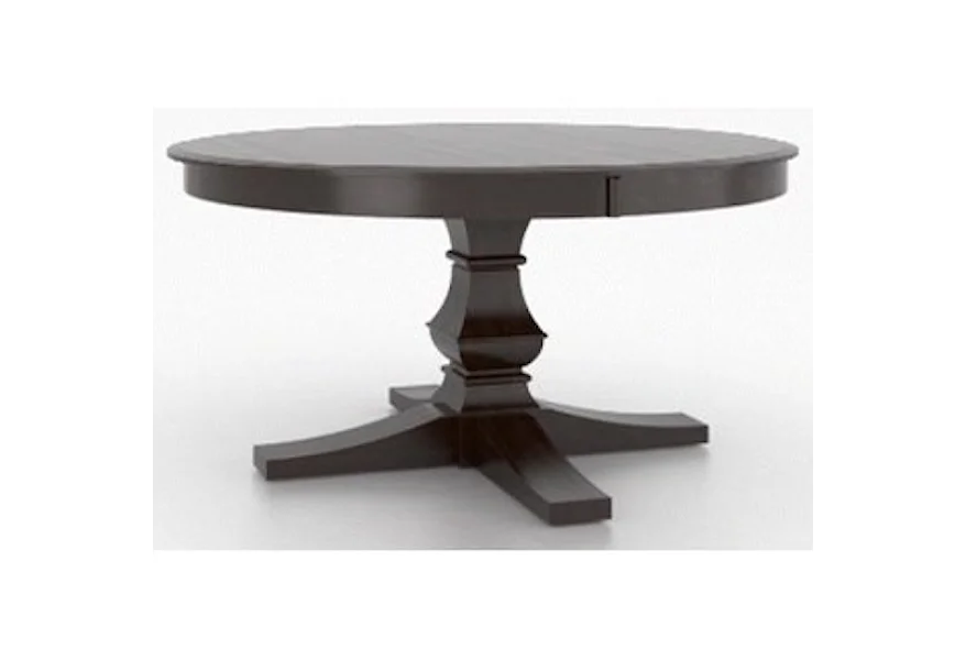 Core - Custom Dining Customizable Round Dining Table by Canadel at Dinette Depot