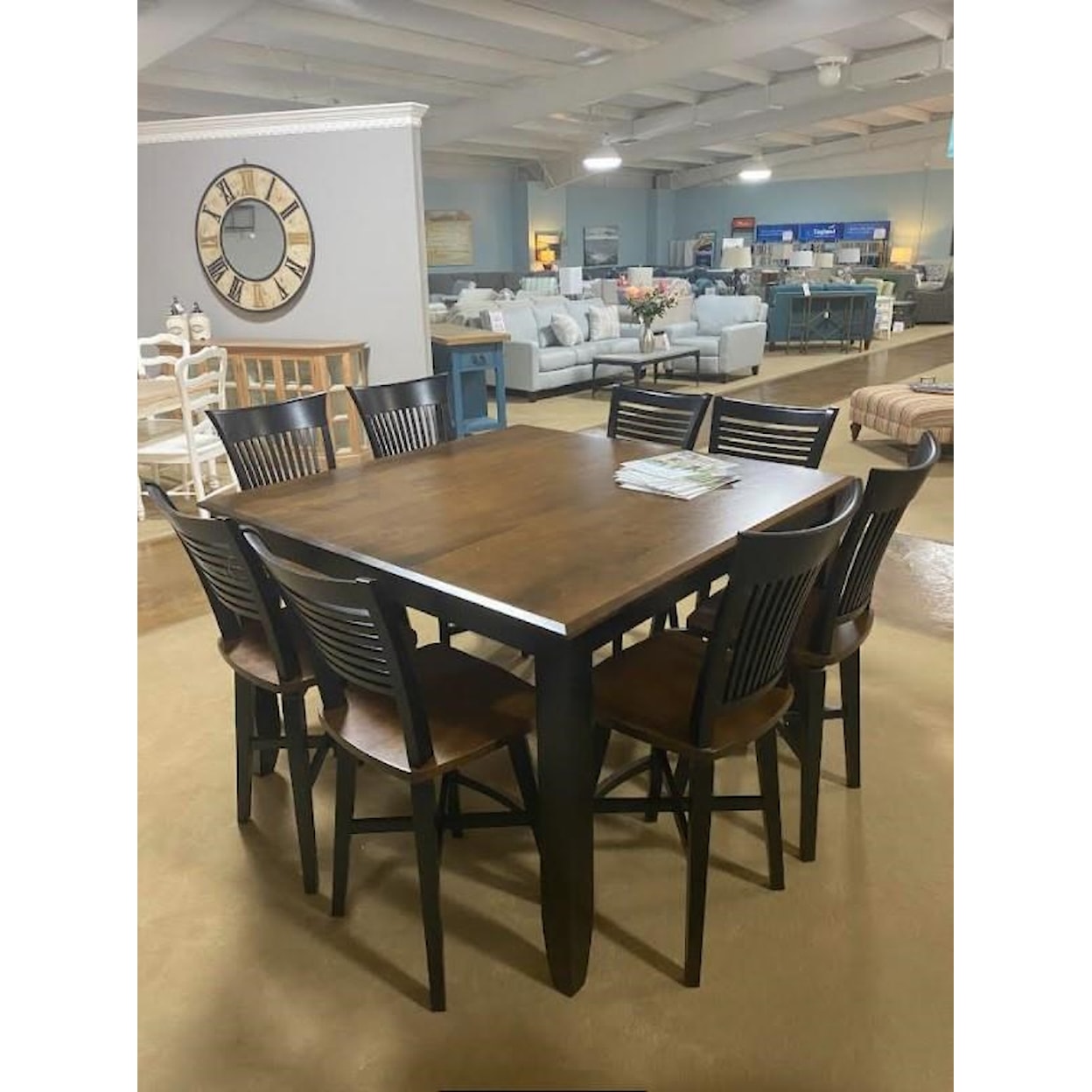 Canadel Core - Custom Dining 9 PC Counter Height Casual Dining Set