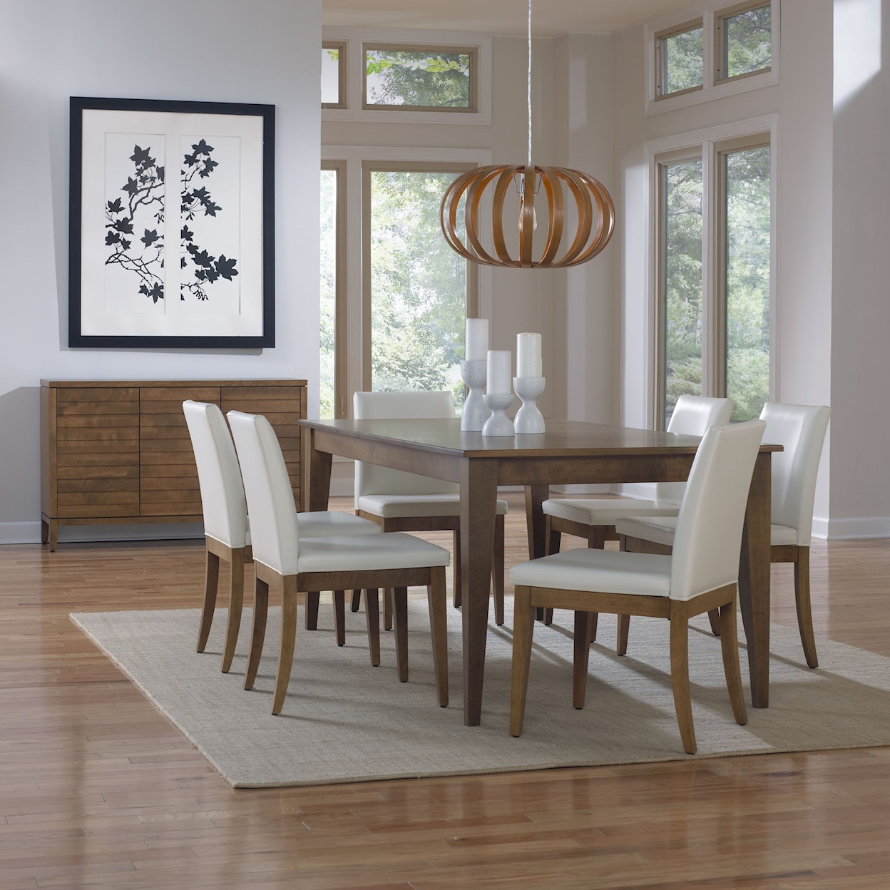 Canadel Custom Dining Customizable Rectangular Dining Table