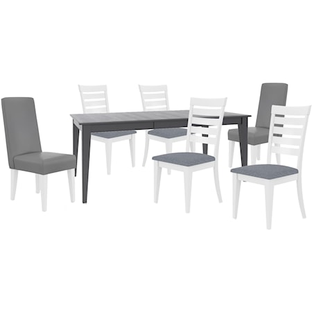 Table, Chair, Upholstered Chair
