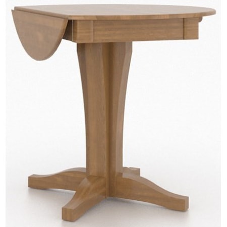 Customizable Drop Leaf Counter Table