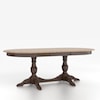 Canadel Custom Dining Tables Customizable Oval Table with Base