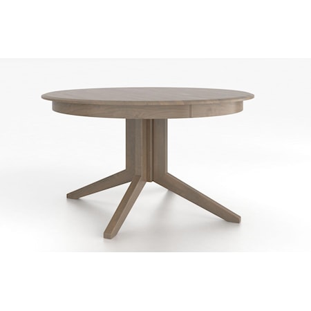 Customizable Round Table with Pedestal