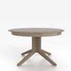 Canadel Custom Dining Tables Customizable Round Table with Pedestal